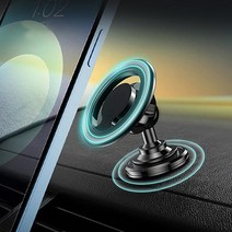 맥세이프 차량용 거치대 마그네틱 자석 360도 핸드폰 스마트폰, 맥세이프 마그네틱 원형 거치대