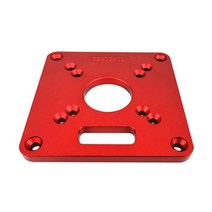 유니버설 RT0700C 알루미늄 라우터 테이블 삽입 플레이트 목공 벤치 나무 트리머 모델 조각 기계, Red