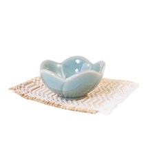 단고재 청자 꽃 소스 종지 / 초장그릇 초장기 반찬그릇 도자기종지 젓갈그릇 소스그릇 쌈장그릇 집들이선물 결혼선물