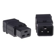 콘센트 범용 CE 구리 IEC320 C20 C19 AC 전원 케이블 코드 배선 커넥터 UPS PDU 이동식 암 수 소켓 플매트 카펫 러그 16A, [02] C19 Socket, [01] Black, 02 C19 Socket_01 Black