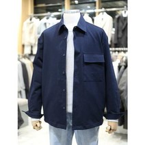 이랜드 [지오지아]ZIOZIA 23 S/S 다크네이비 트윌져지 자켓형 셔츠 AAD2WC3101DNV_강남점_강남점