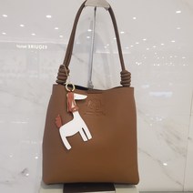 몽크로스 WT99730 딥브라운/말장식 키링 부드럽고 가벼운 여성 토트백 NC경산점 베스트 상품