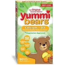 히어로뉴트리셔널프로덕츠 야미 베어 칼슘 + 비타민 D3 구미, 90개입, 1개