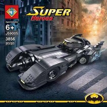 중국 레고 배트카 1989 클래식 배트맨 자동차 76139 호환 블록, 단일사이즈, 1989 배트모빌 (59005)