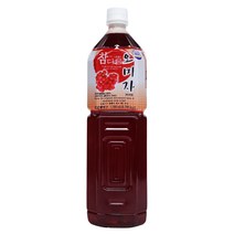 참다음 오미자원액 1.5L, 4개, 4개