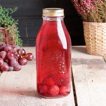 보르미올리 콰트로 스타지오니 보뜰레 우유병 유리병 1000ml