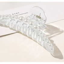헤어핀 집게핀 올림머리 긴머리 진주 반머리 금속핀