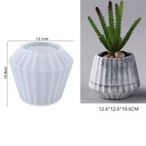 석등 정원장식품 마당꾸미기양초 컵 홀더에 대 한 3 크기 라운드 시멘트 콘크리트 금형 실리콘 DIY 수제 꽃, 25 lantern vase mold 2