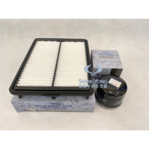 티볼리 가솔린전용 에어크리너 오일필터 세트 [쌍용 자동차 순정], 티볼리 1.6 가솔린