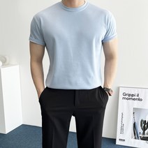 데일트 남자 머슬핏 헬스 운동 반팔티