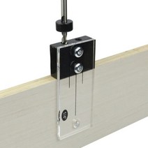 Wood Boring Machinery 목재 보링 기계 맞춤 핀 지그 아크릴 경화 강철 포켓 홀 지그 14 인치 드릴 가이드 로케이터