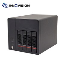 가정용nas nas서버 개인서버 nas하드 고품질의 새로운 툴리스 4개의 HDD 베이 NAS 스토리지 서버 케이스, casej1900베어본