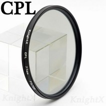 CPL 필터 KnightX-CPL polarizer ND UV 49MM 52MM 55MM 58MM 67MM 카메라 렌즈 캐논 eos 소니 니콘 dslr d3300 60d 18-13, CPL_58mm