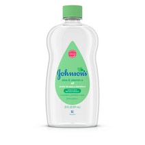 존슨즈베이비 오일 알로에 & 비타민E, 591ml, 1개