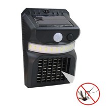 담스플러스 LED 태양광 충전식 벽등 조명등 센서등 모기퇴치기 겸용 792, 1개