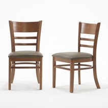 루쏘퍼니쳐 1801 원목의자 케빈의자 식탁의자 인테리어의자, 내추럴(착불,배송비있음)