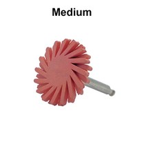 차량용광택기 치과 복합 수지 연마 디스크 키트 1 개 다이아몬드 시스템 RA 재료 치아 플렉스 나선형 브러, 02 1pcs-Medium