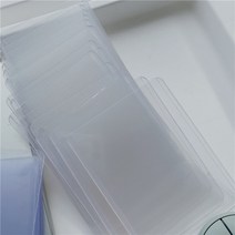 포카홀더 64/32 인치 젤리 컬러 사진 앨범 포켓 플러그인 포토 카드 홀더 명함 가방 투명 PVC 미니 폴라로이드, 11 1pc photocard holder