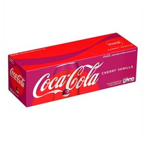 Coca Cola 코카콜라 체리 바닐라 355ml 12개 Coke Cherry Vanilla