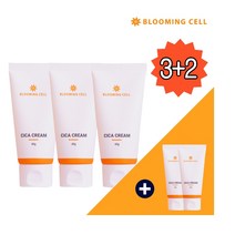 블루밍셀 병풀추출물 피부과 점뺀후 레이저후 시카 재생크림 40g 3+2, 단품, 단품