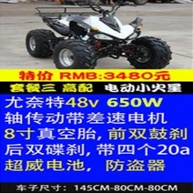 사륜바이크 ATV UTV 사륜오토바이 크고 작은 화성 4륜 오프로드 오토바이 구동 가솔린 전지형 성인 전기 2륜 산악 자전거, 7. 전기 모델 패키지 3