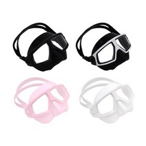 [인블루] 프리다이빙 스쿠버 스노클링 마스크 디플리 실키 이퀄라이징, 화이트