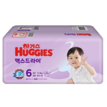 하기스 NEW 맥스드라이 점보 밴드형 남여공용 6단계(14~19kg), 400매, 0   6 step (14~19kg) / 공용 점보