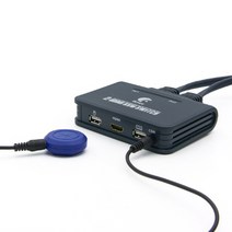 Coms HDMI KVM 스위치 2포트 BT268