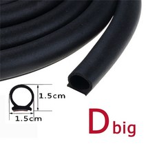 p z d shape type 2m car door seal 스트립 epdm rubber noise insulation anti-dust 방음 car seal strong 3m a