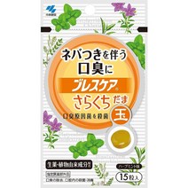 일본 입냄새제거 캔디 고바야시 브레스케어 허브민트맛, 단일상품개