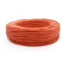 전선 PVC 절연 램프 조명 구리 케이블 LED DIY 라인 600V 2M/5M 24 22 20 18 16 14 12 10 8 AWG UL1015, 10 Orange_02 2m_05 14AWG