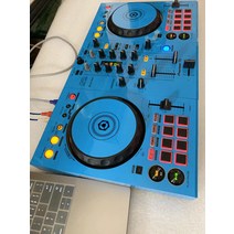 디제잉 디제잉기계 디제이 장비 DJ기계 파이어니어 디스크 타전기, 7중고DDJ400블루패치9신
