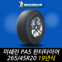 미쉐린 파일럿 알핀 5 PA5 265 45 20 19년식 이월 스노우 윈터타이어 2654520, 택배 주문시