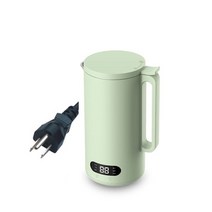 오아시 휴대용 미니 밀크 쉐이크 두유 메이커 500ML 믹서기 스무디 프로세서 가전 제품 110/220V, 03 Green 350ML_03 UK_02 220V