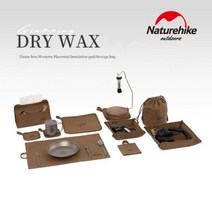 캠핑수납장 캠핑 캐비넷 정리대 캔버스 티슈 상자 야외 식탁 antifouling 서랍 상자 방수 식기 가정용 보관 가방, 절연 컵 매트