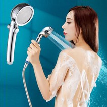 3단 수압상승 샤워기헤드 온오프/샤워헤드 절수 욕실, 3단 수압상승 샤워기헤드 온오프, 1개