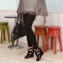 코지일이삼 여자 심플 깔끔 무지 기본 기모 레깅스 (6768372)