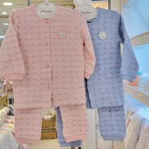 압소바 도리 내의 AUD10312 가을 긴팔 내복 세트 유아 남아 가을 겨울 내의 가을 실내복 출산 선물 신생아 선물 백일 선물 돌 선물 두돌 세돌 2001분당점