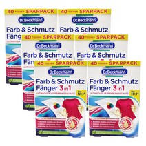 닥터베크만 컬러 앤 더트 콜렉터 시트 40개입 6팩, 6개