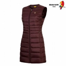 [마코 SALE] (여성)솔리드경량롱구스다운베스트_MIW4DV91