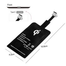 Qi 무선 충전 수신기 마이크로 USB C 타입 범용 고속 충전기 삼성 화웨이 샤오미 아이폰 7 6s 플러스 5s 용 435992, For Andriod Type C