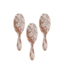 WetBrush Original Detangler Metallic Marble Brush Bronze, 3팩