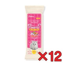 크런치 12p 참치 연어 고양이마약 캣만두 고양이캔디, 맛있는참치