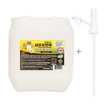 5가지향컨센서스 표준형 순한 섬유유연제 20L + 펌프, 시크릿플로럴 20L + 펌프, 옵션선택