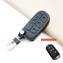 자동차 원격 키 케이스 커버 지프 그랜드 체로키 크라이슬러 300C 레니게이드 피아트 프리몬트 닷지 램 1500 챌린저 다트에 사용, [01] A style