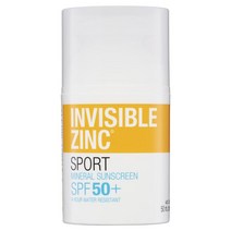 인비저블 징크 SPF 50+ 스포츠 미네랄 선크림 50ml 4시간 방수