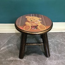 빈티지 엔틱 테이블 테이블 수입가구 티 거실 원형 원목, C