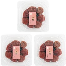 우매보시 일본 명품 장아찌 직구 번역 있음 한쪽 가장자리 기슈 미나미 타카 53, 시소 우메보시(100g×3)