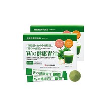 신일본제약 W 건강청즙 2개 세트 유산균 일산 분말 기능성 표시 식품 1.8g×62개입
