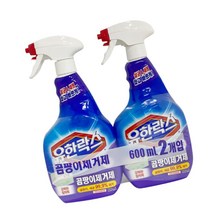 벽 화장실 벽지 베란다 욕실 곰팡이 제거제 600ml 2개입